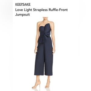 Keepsake Ruffle Front Jumpsuit
